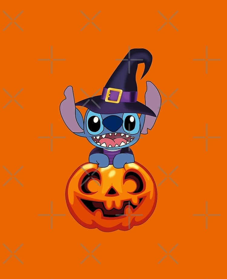Celebrate Halloween with Lilo&Stitch Wallpaper