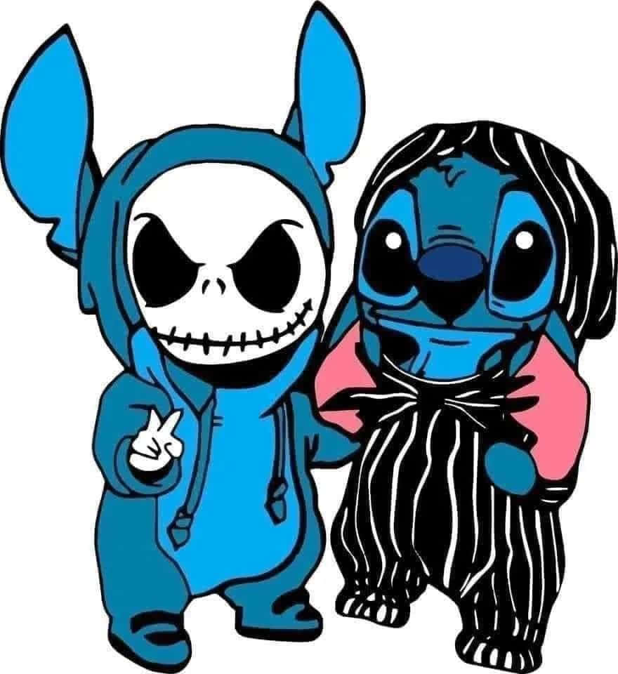 Enjoy your Halloween with Lilo And Stitch this year! Wallpaper
