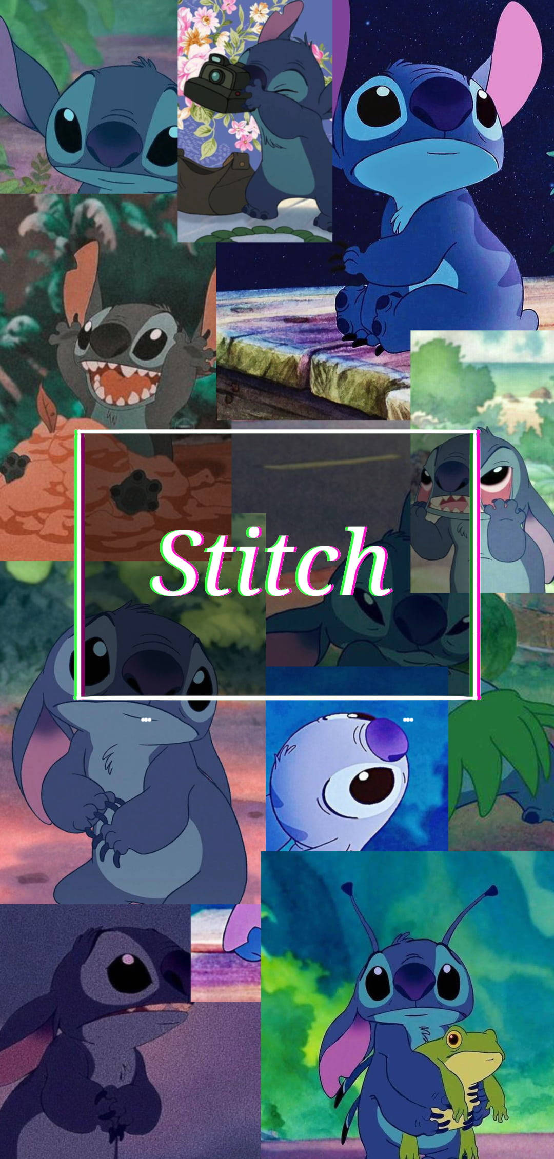 Lilound Stitch Iphone Szenen Wallpaper