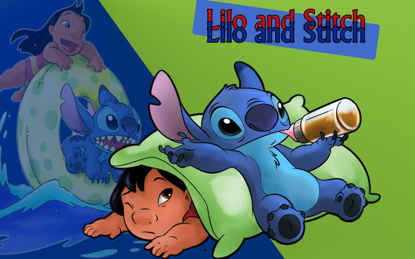 Lilo Stitch Amazing Friendship Wallpaper