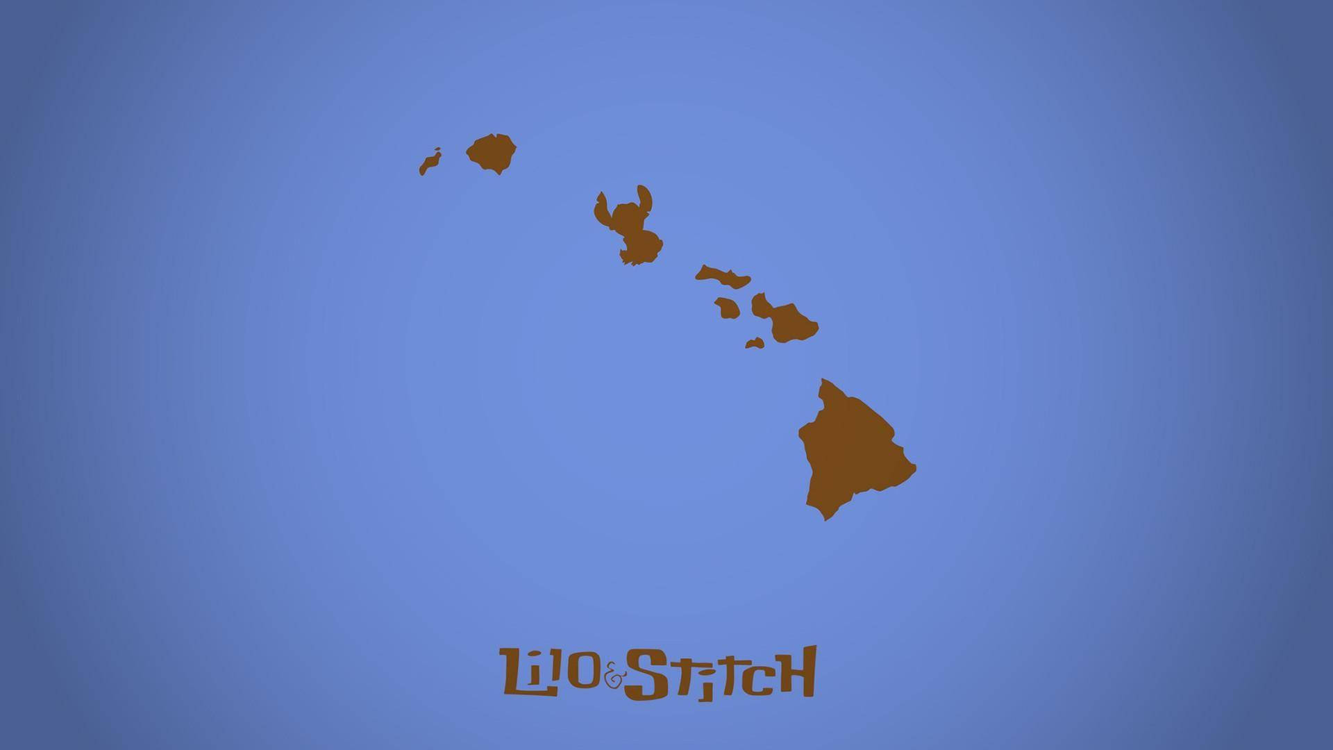 Lilo& Stitch Come Un'isola Sfondo