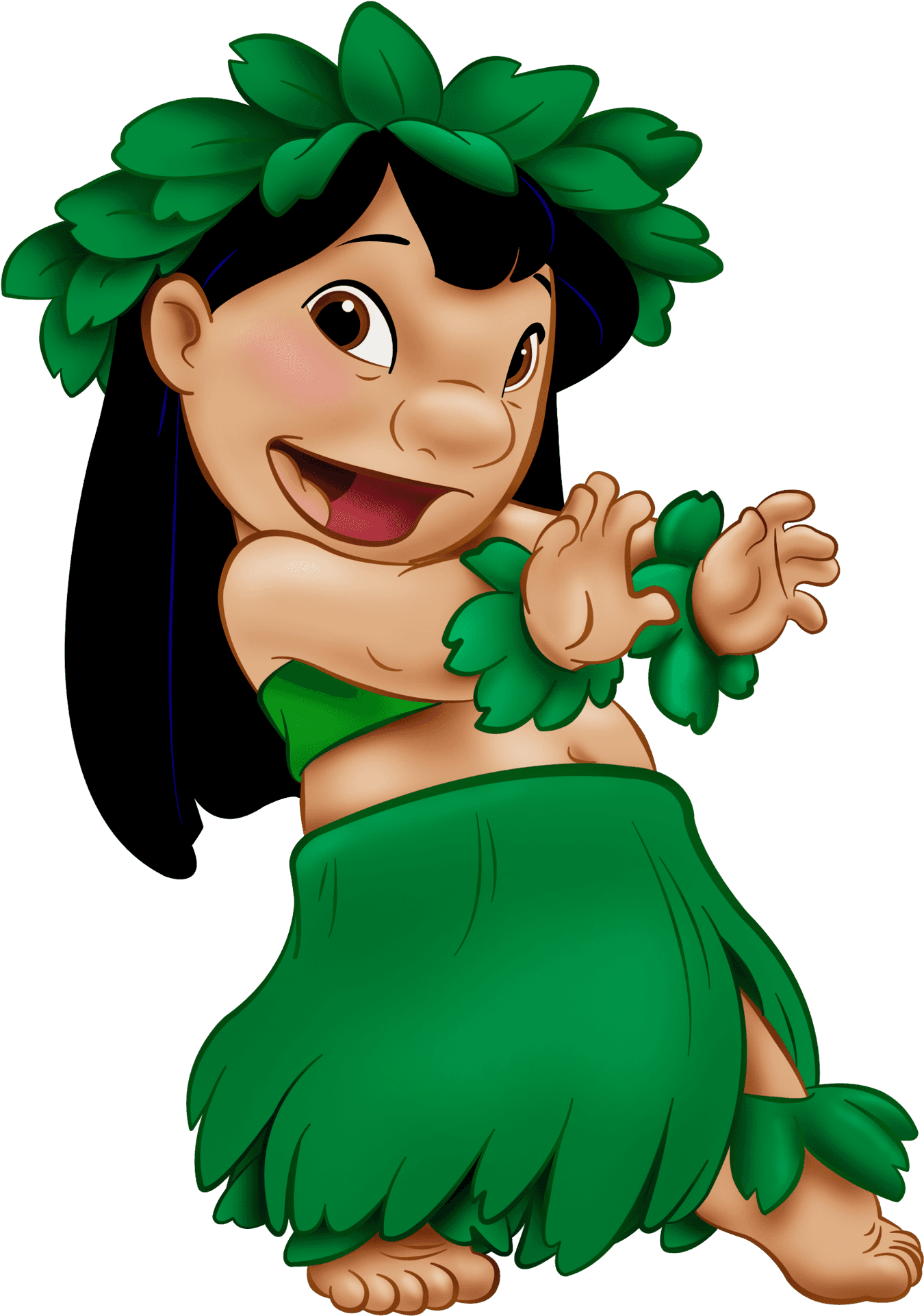 Liloin Hula Outfit PNG