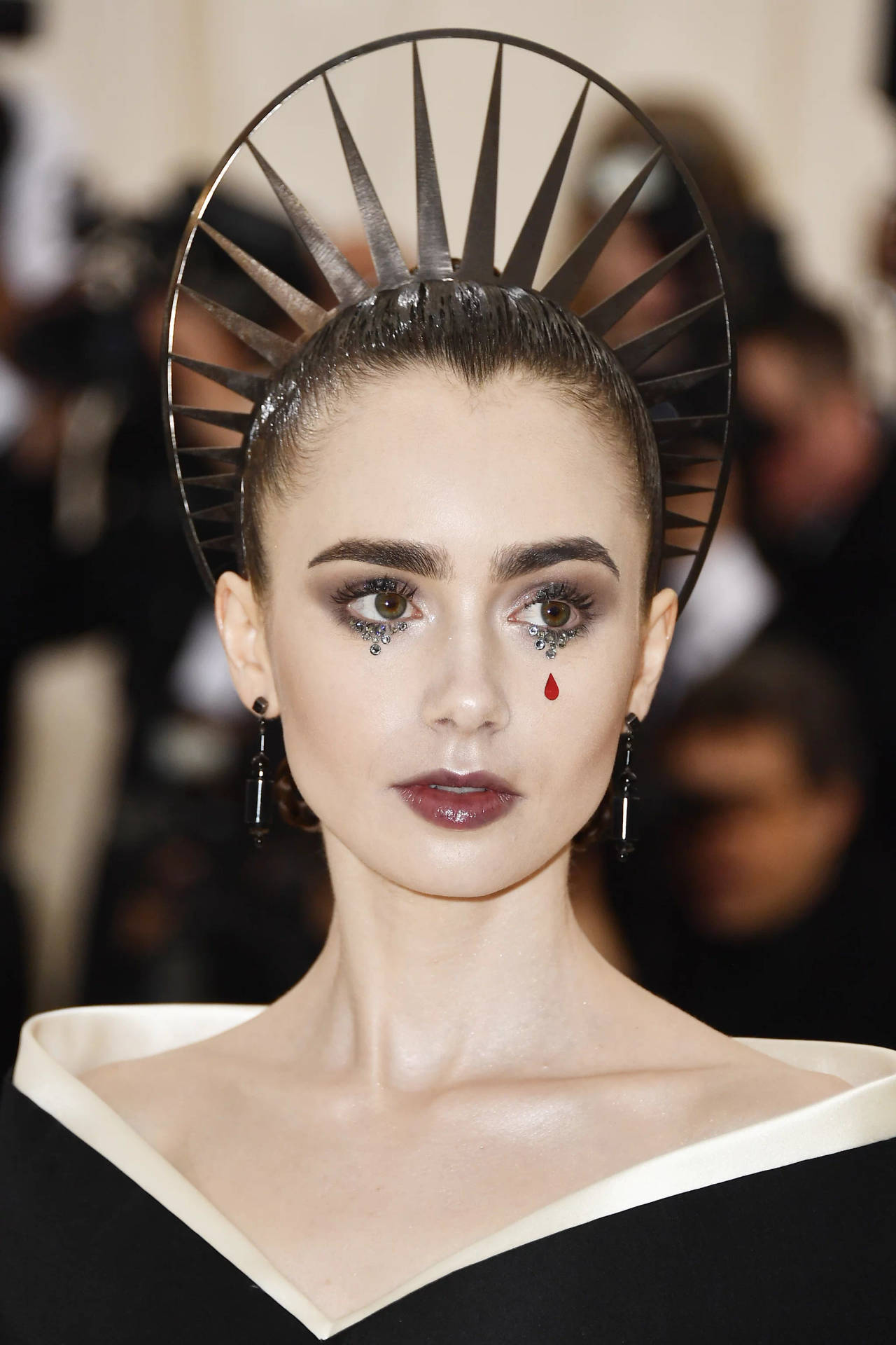 Lily Collins In Met Gala 2018