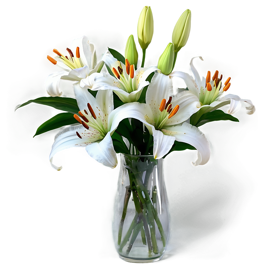 Lily Flower Arrangement Png 1 PNG