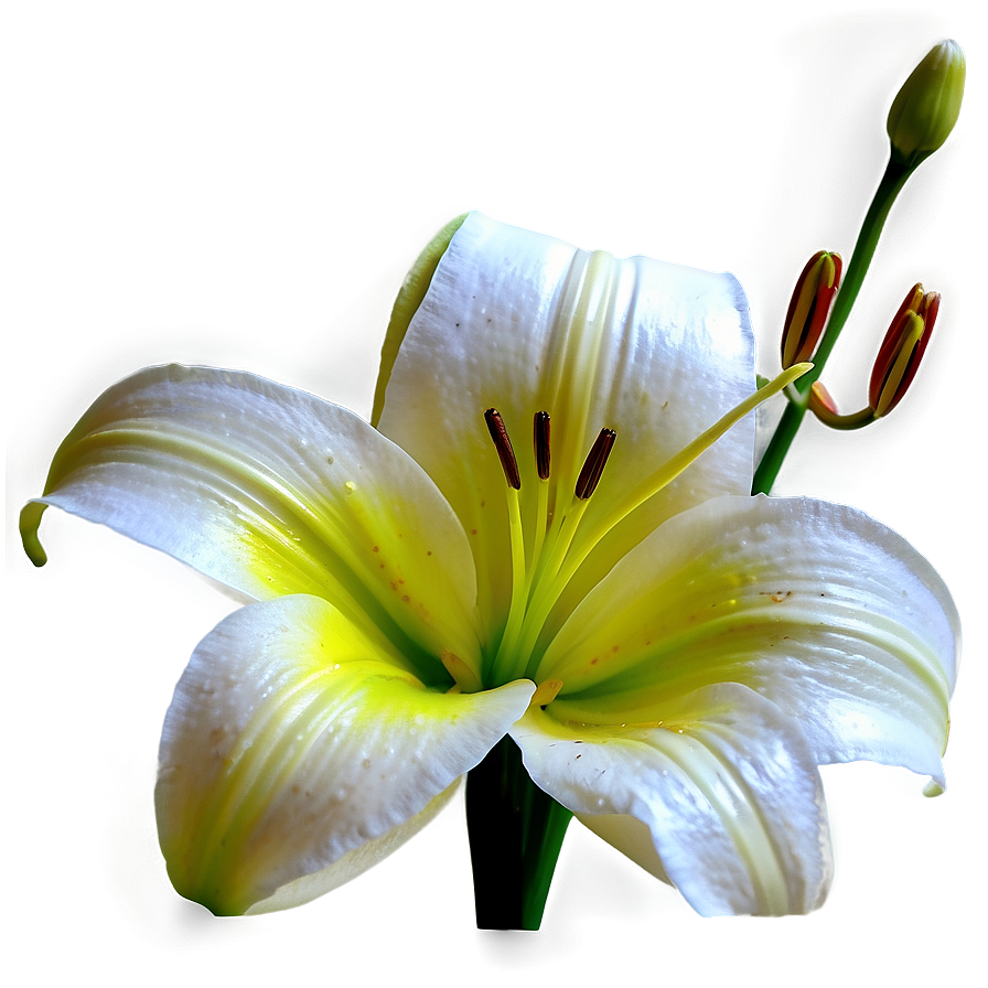 Lily Flower Art Png Eau32 PNG