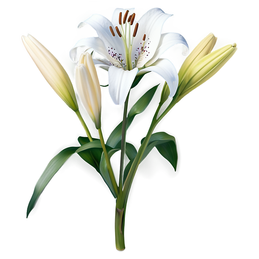 Lily Flower D PNG