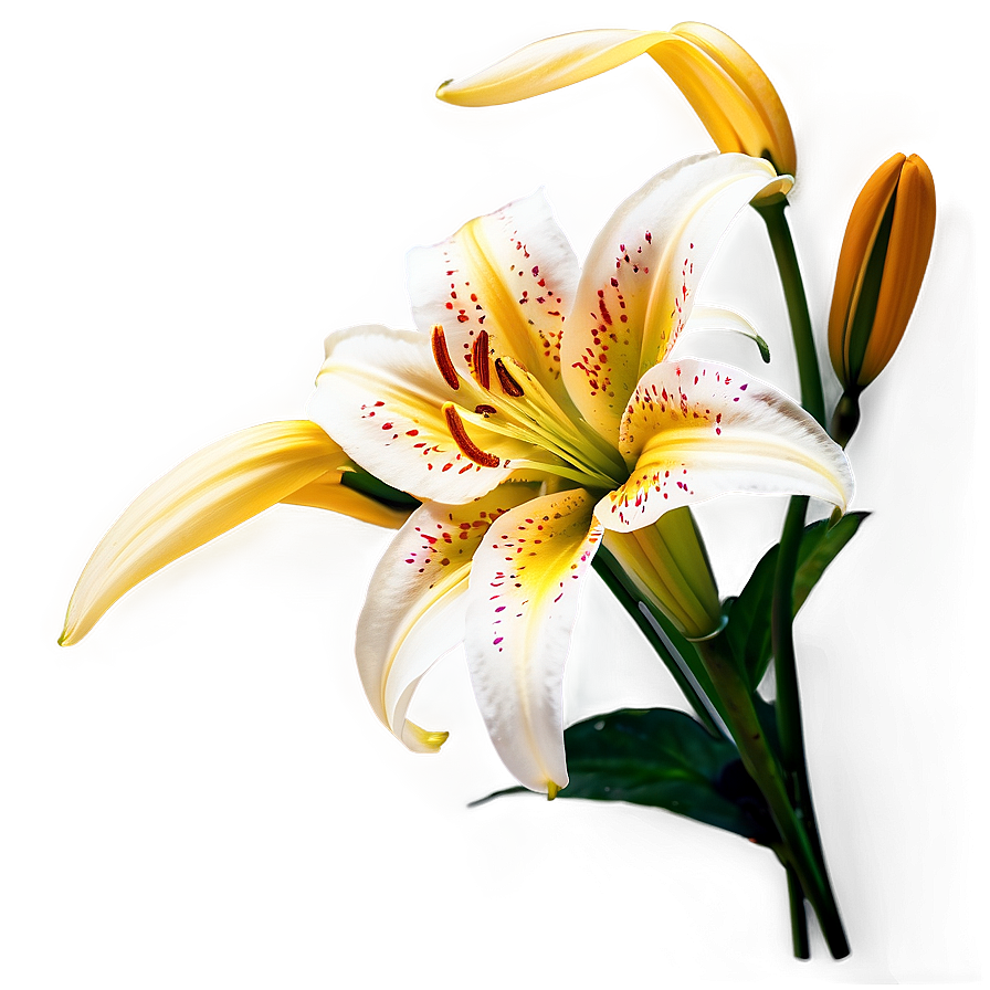 Lily Flower Garden Png 06272024 PNG