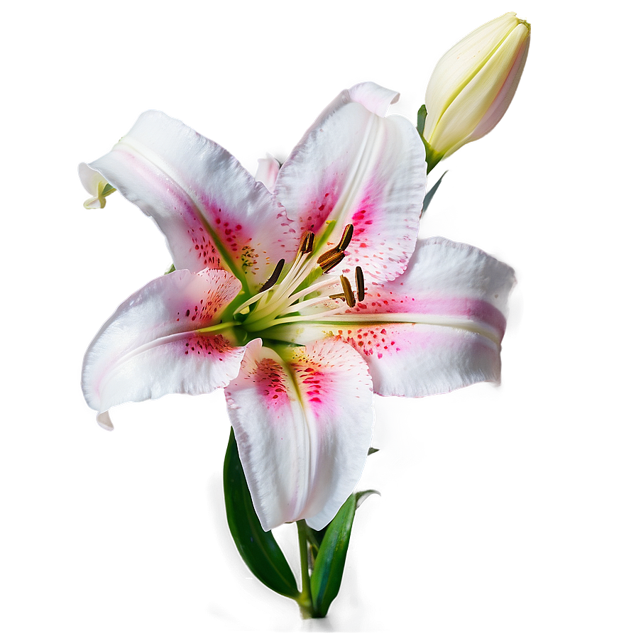 Lily Flower In Sunlight Png 50 PNG