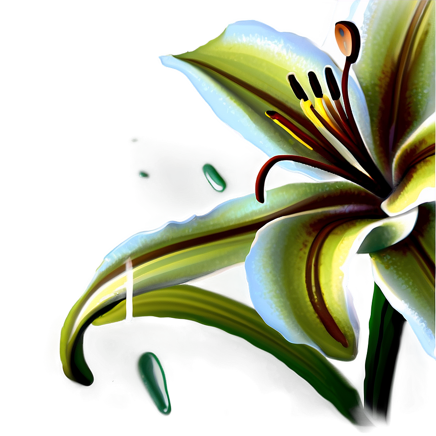 Lily Flower Png 14 PNG