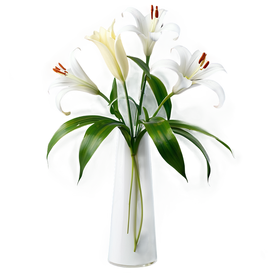 Lily Flower Vase Png Jwb74 PNG