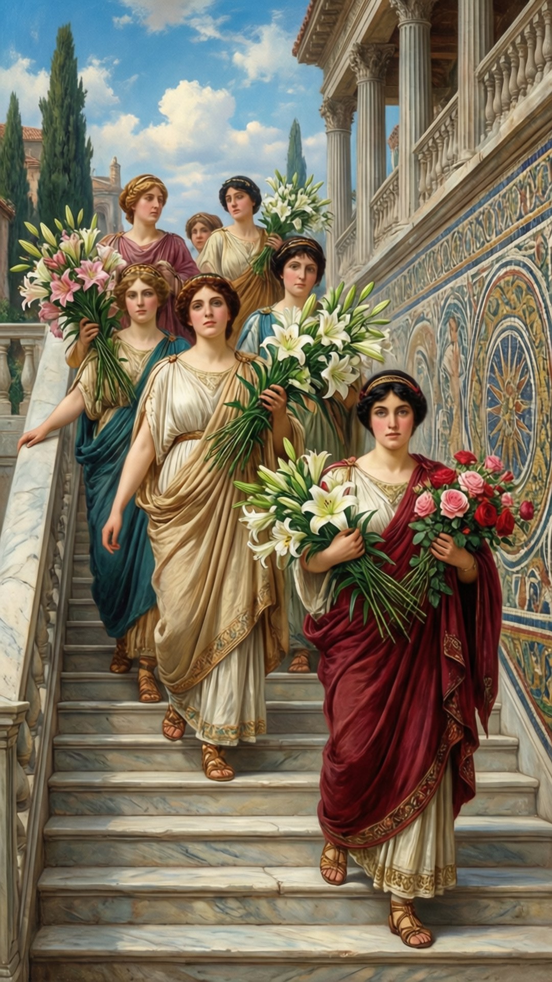 Lily Procession Achtergronden