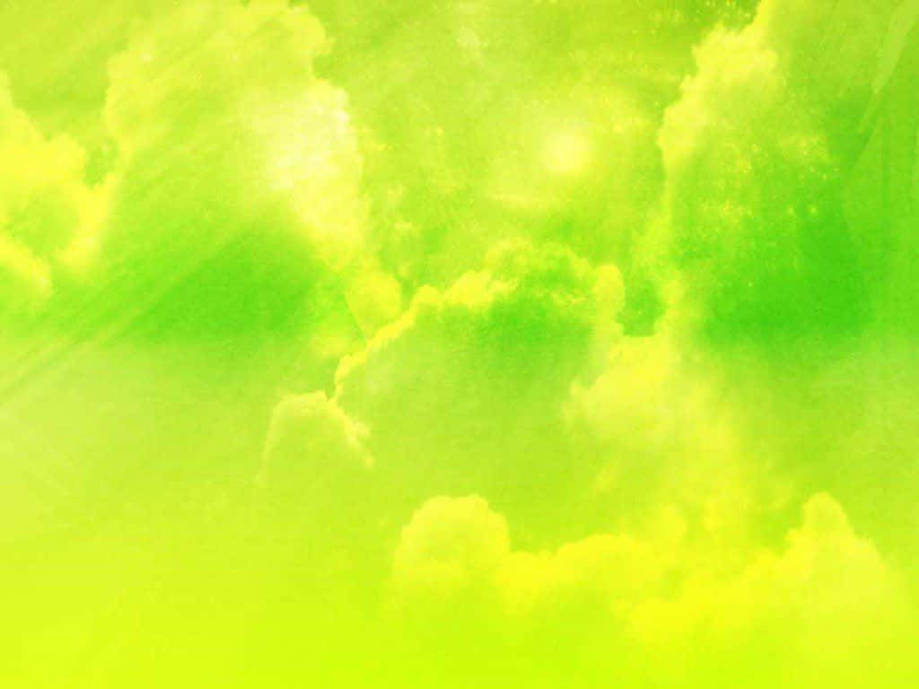 Vibrant Lime Green Background Wallpaper