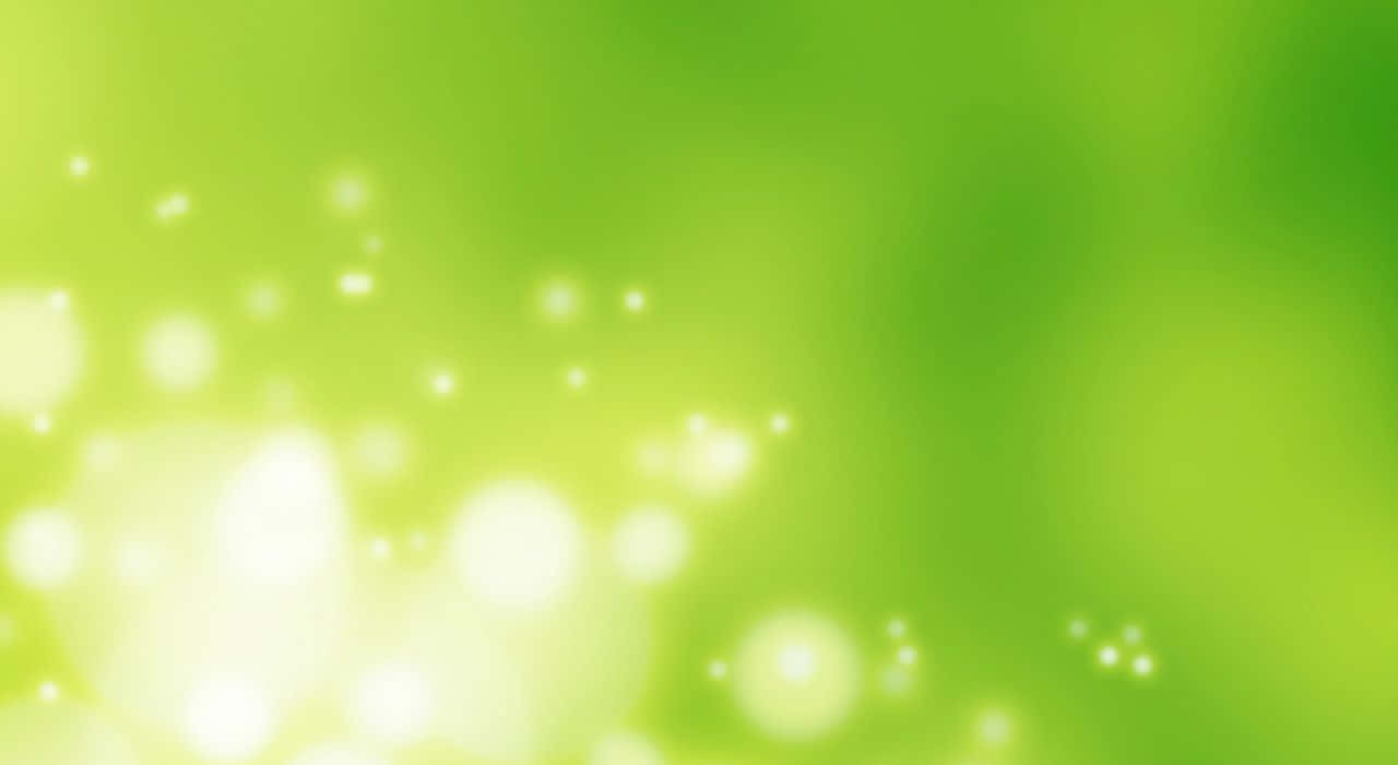 Caption: Vibrant Lime Green Gradient Background Wallpaper
