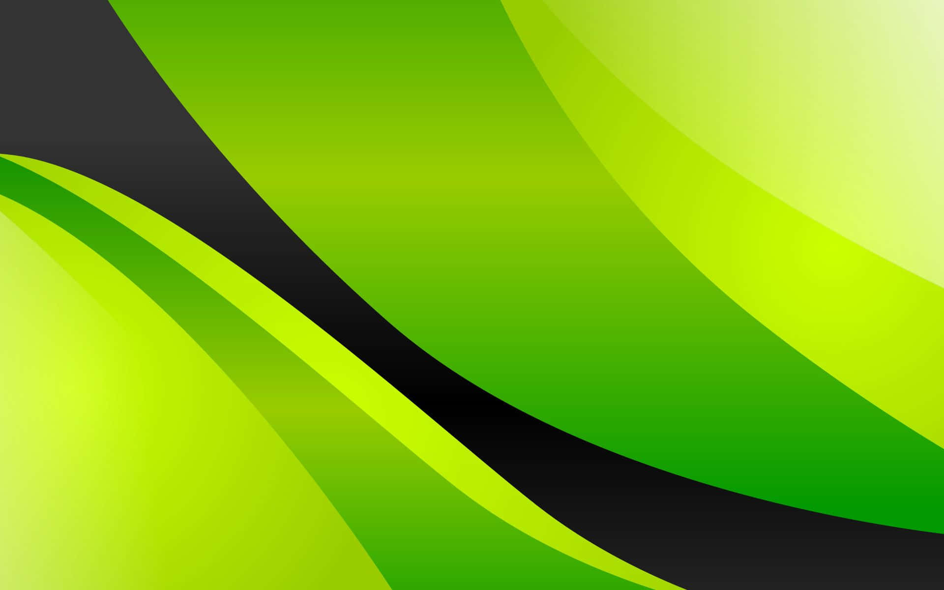 Arteabstracto Vibrante En Color Verde Lima. Fondo de pantalla