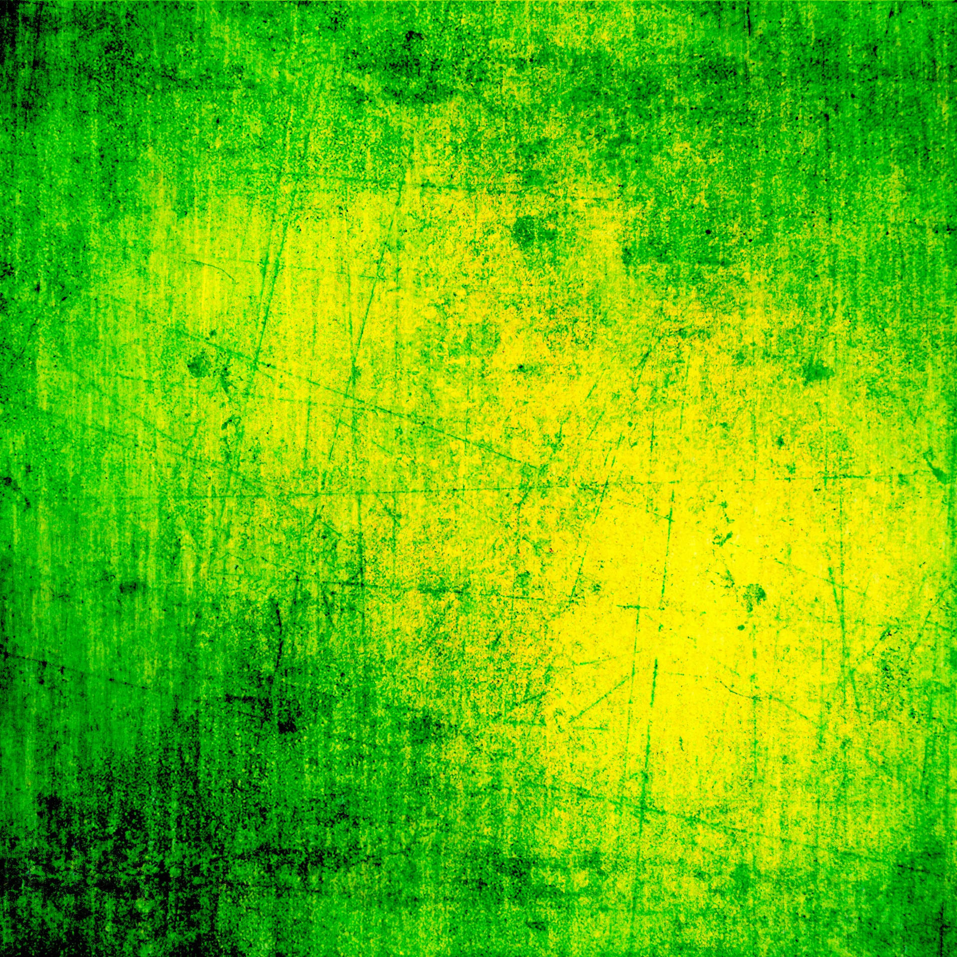 Lime Green Scratches Grunge Texture Wallpaper