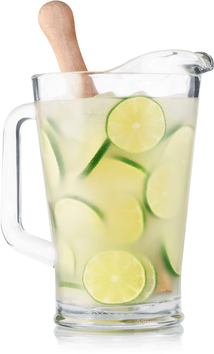 Lime Infused Cocktail Pitcher.jpg PNG