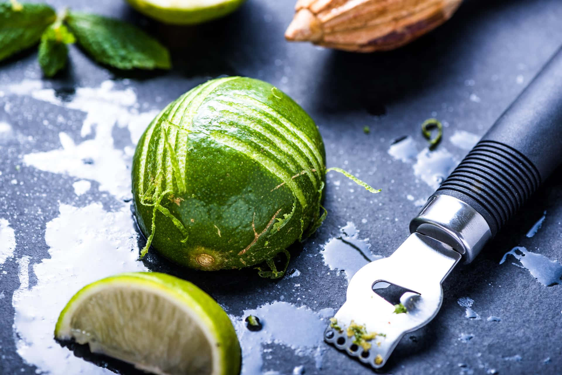 Refreshing lime slices to help beat the summer heat