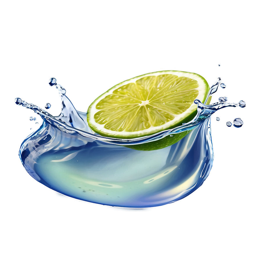 Lime Water Splash Png 05242024 PNG