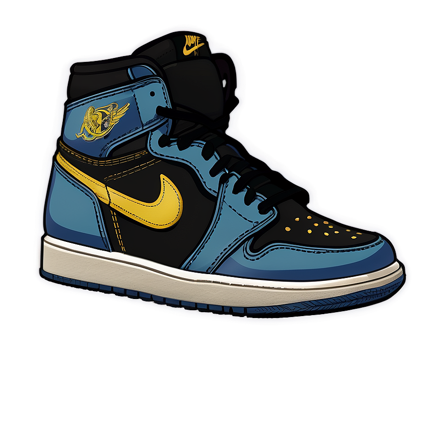 Limited Edition Air Jordan 1 Png 06202024 PNG