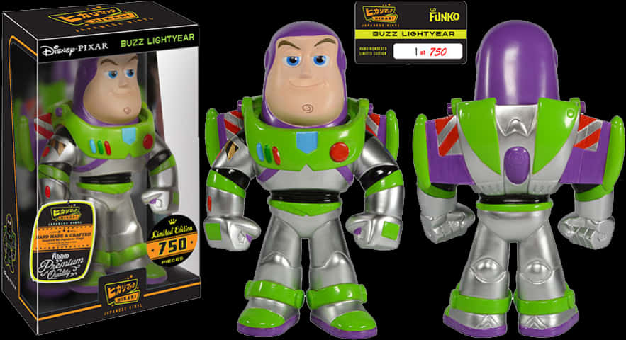 Limited Edition Buzz Lightyear Funko Pop PNG