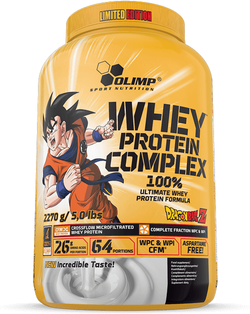 Limited Edition Dragonball Whey Protein Powder PNG