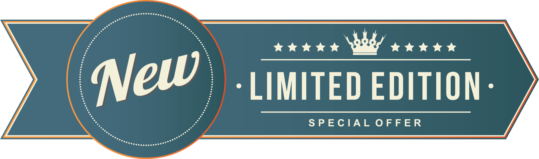 Limited Edition Special Offer Banner PNG