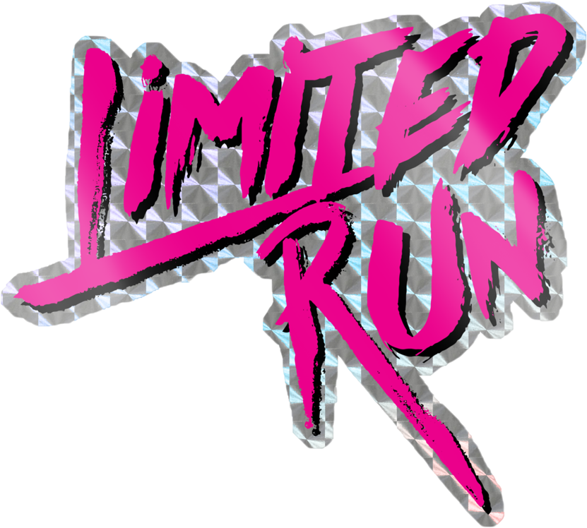 Limited Run Text Graphic PNG