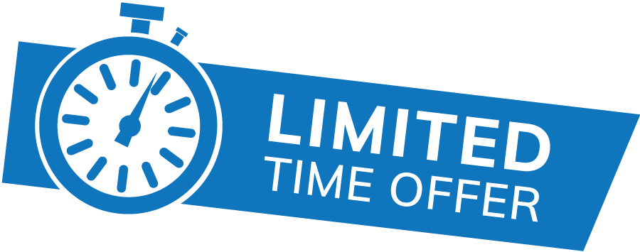 Limited Time Offer Banner PNG