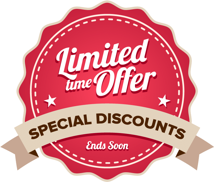 Limited Time Special Offer Badge PNG