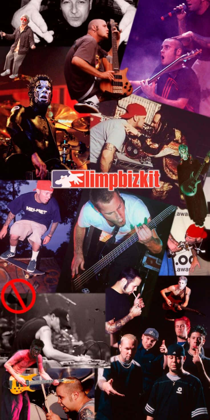 Limp Bizkit Band Collage Wallpaper