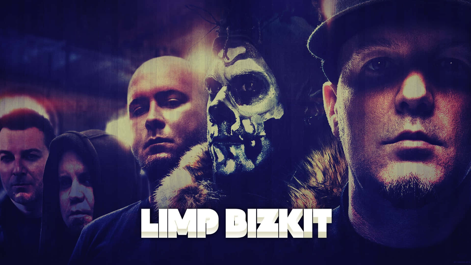 Limp Bizkit Band Portrait Wallpaper