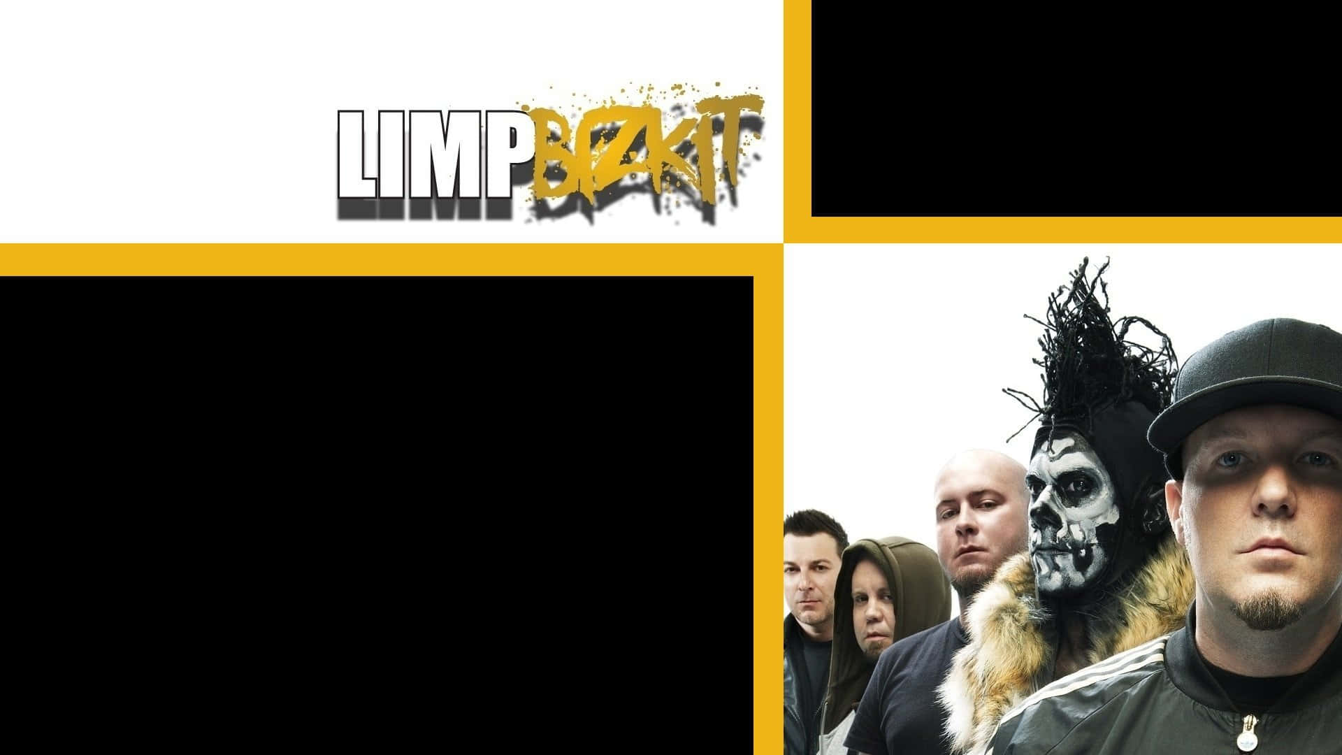 Limp Bizkit Band Promotional Graphic Wallpaper