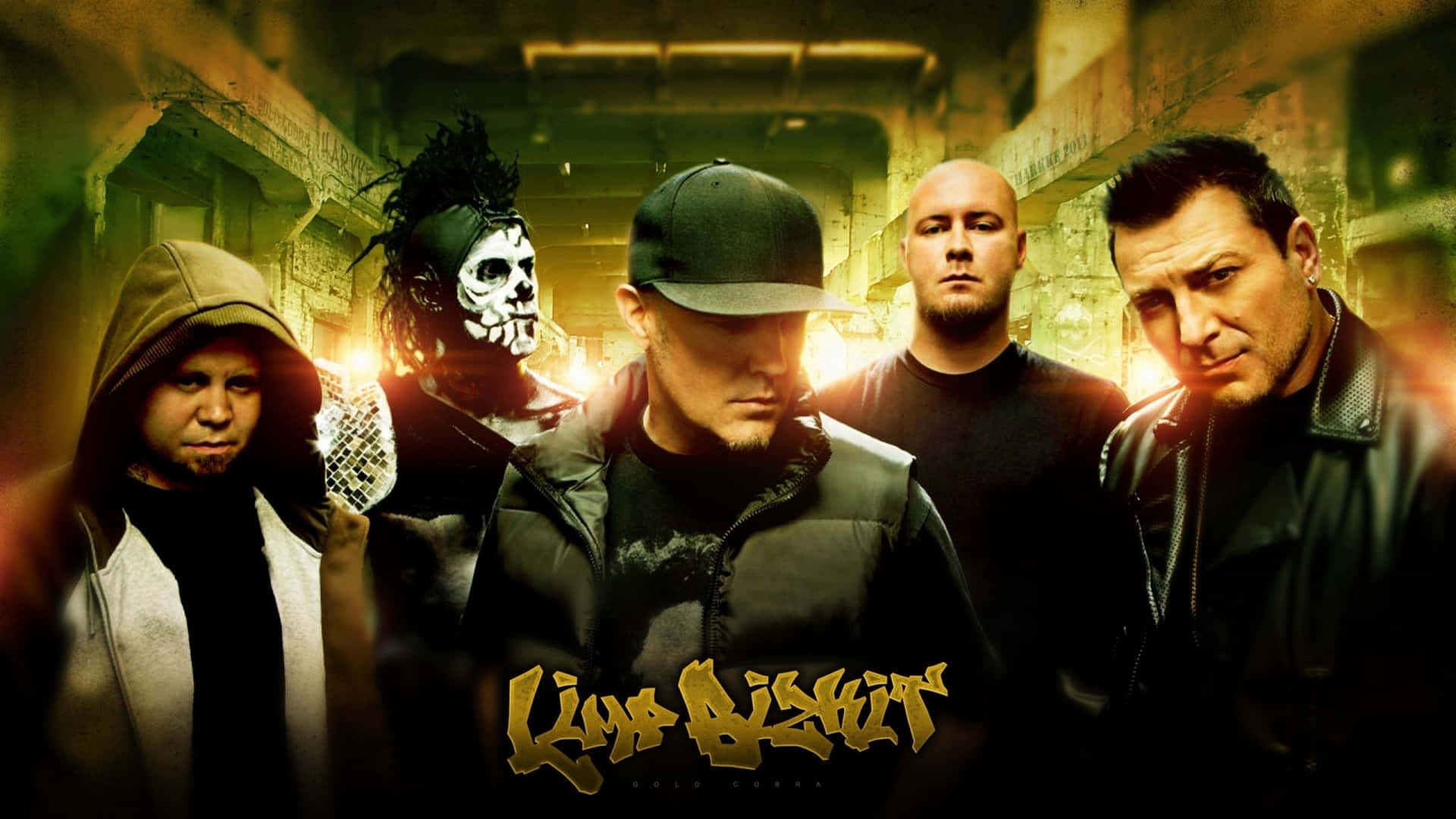Limp Bizkit Band Promotional Photo Wallpaper