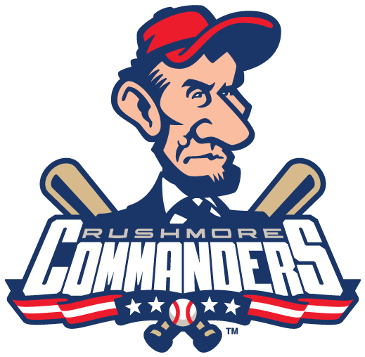 Lincoln Crushmore Commanders Mascot Logo PNG
