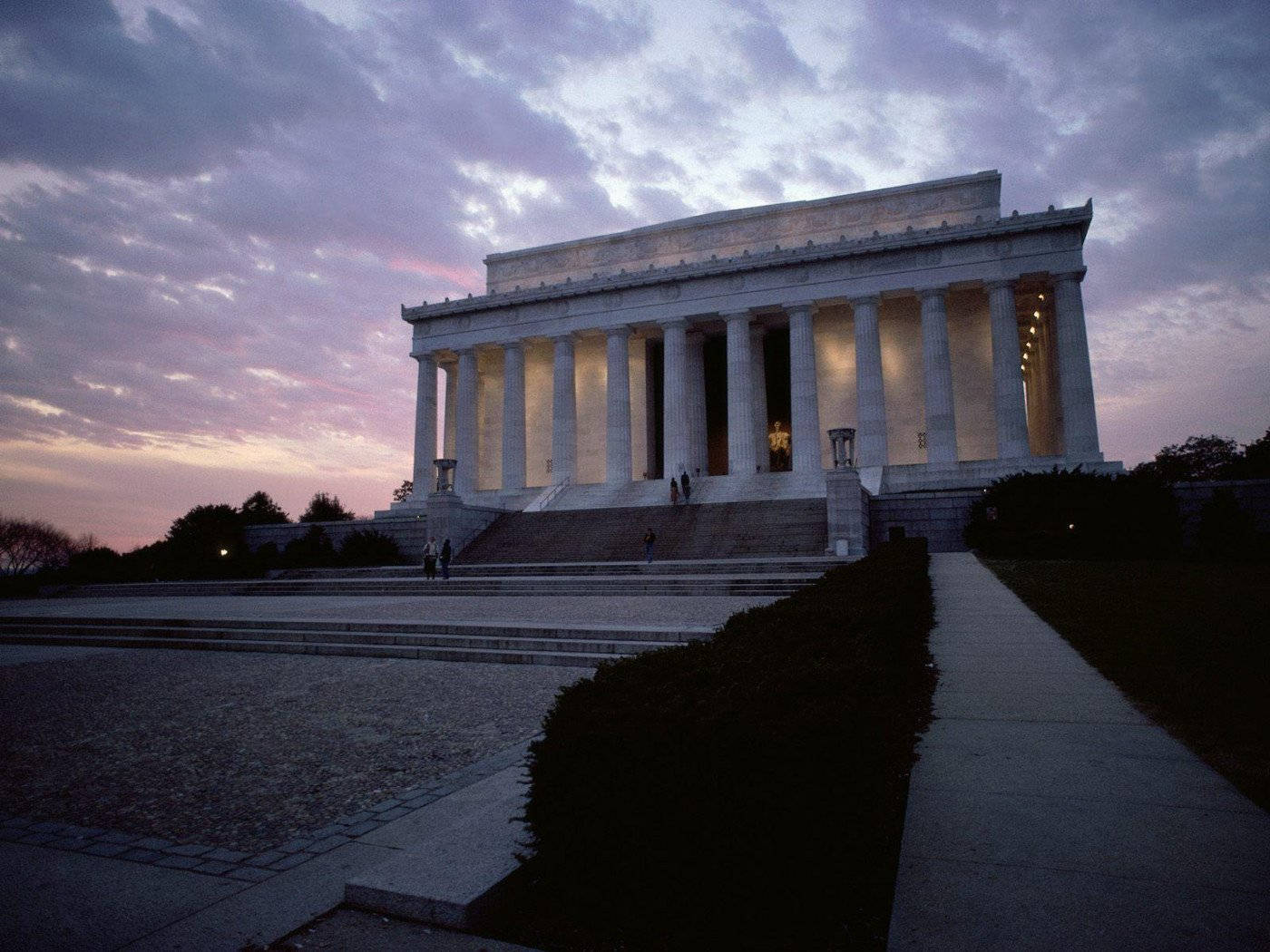 Titolomaestoso Lincoln Memorial, Washington Dc Sfondo