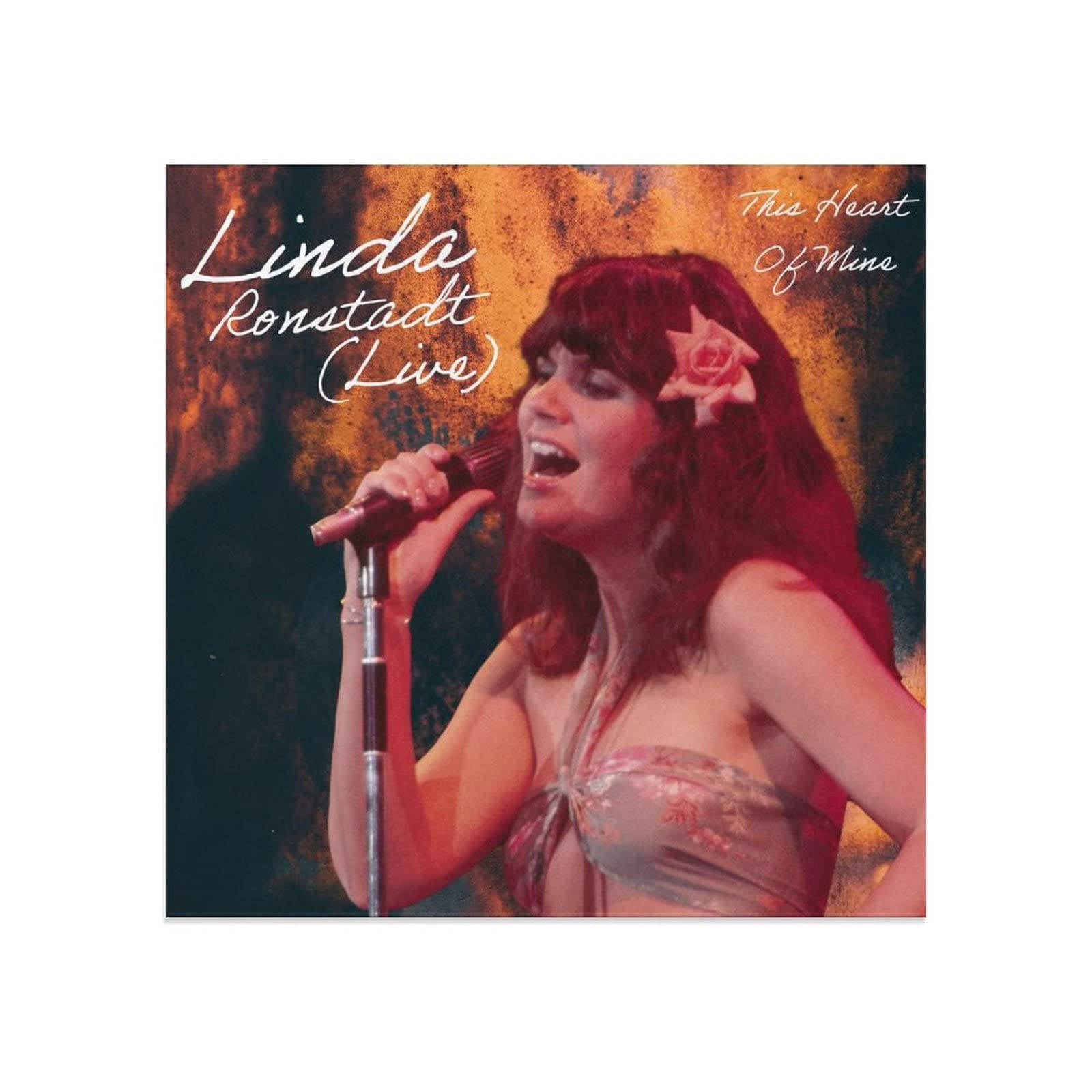 Linda Ronstadt Diverse Genrer Tapet: Dette tapet har et talentfuldt Ronstadt portræt, der hylder hendes inkluderende tilgang til musik. Wallpaper