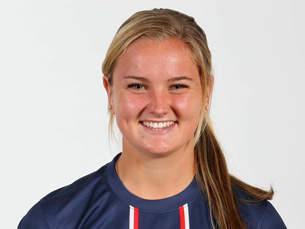 Lindsey Horan I Aksjon - Kvinnelig Fotball Bakgrunnsbildet