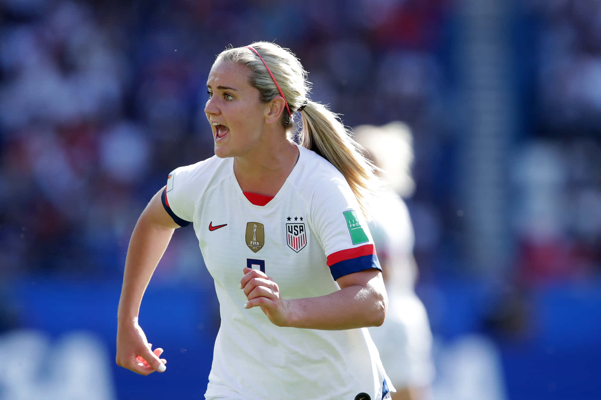 Download Lindsey Horan The Maestro Of Womens Soccer Wallpaper 4692