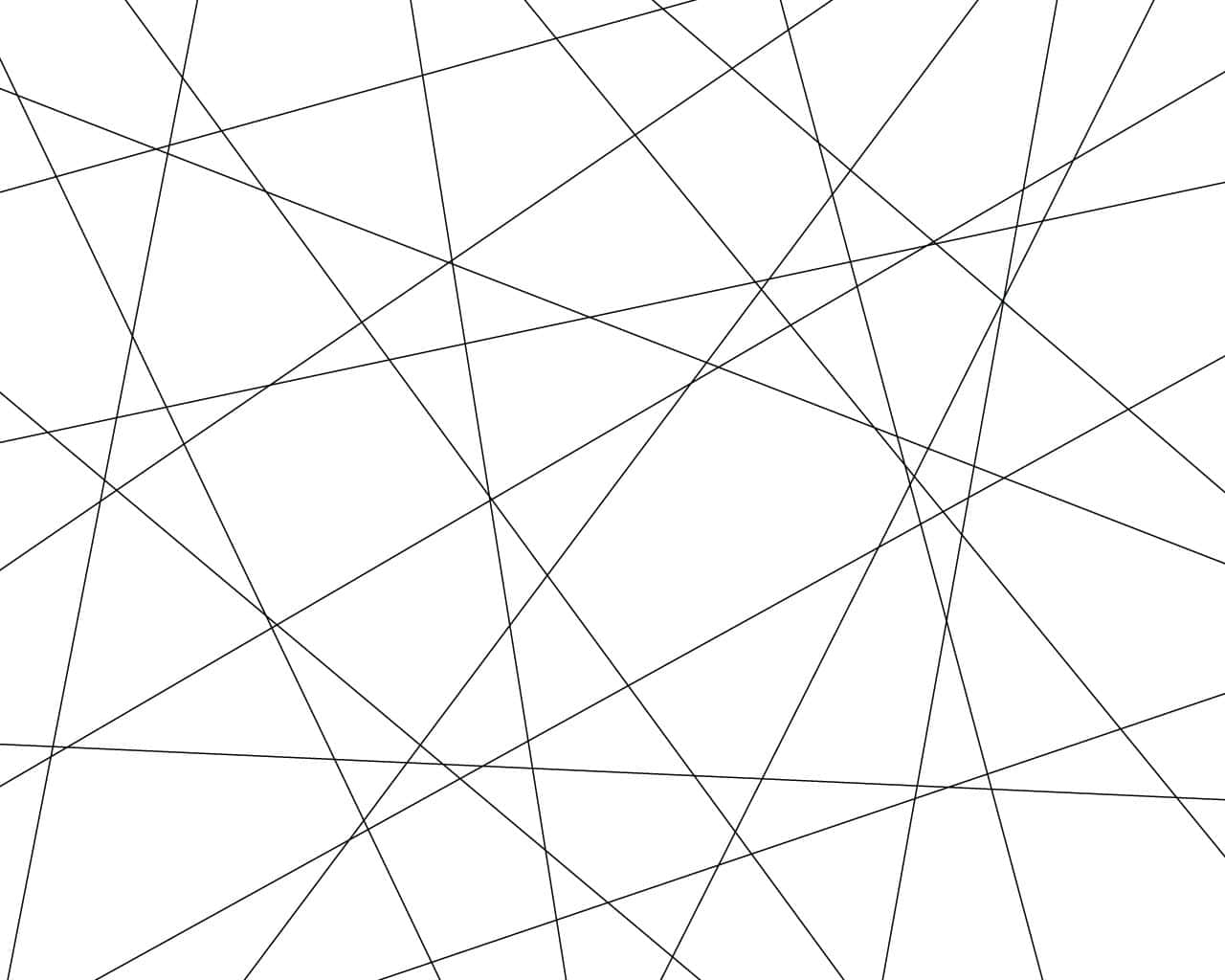Line Art Abstract Geometric Pattern Wallpaper