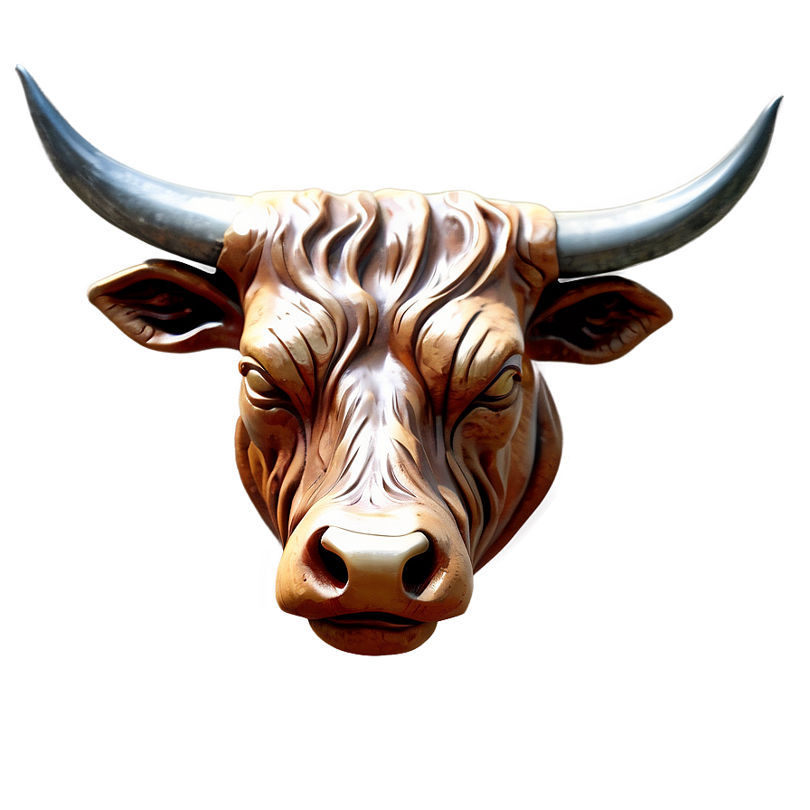 Line Art Bull Head Png 06132024 PNG