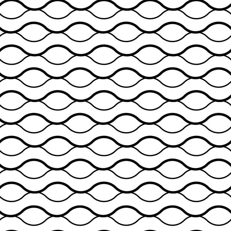 Line Art Simple Hvid Æstetisk Wallpaper