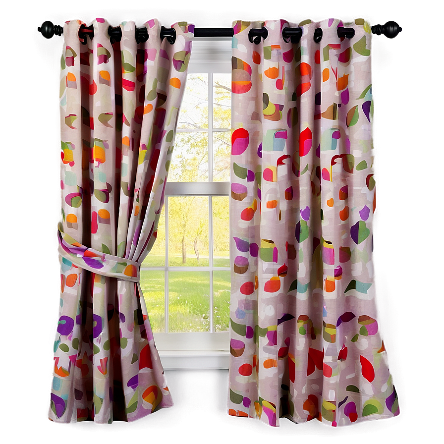 Linen Curtains Png 05252024 PNG