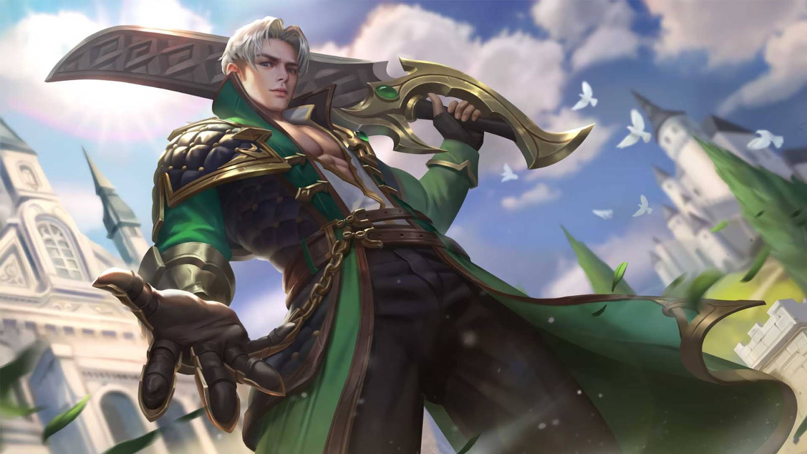 Ling Mobile Legends Alucard Hero Wallpaper