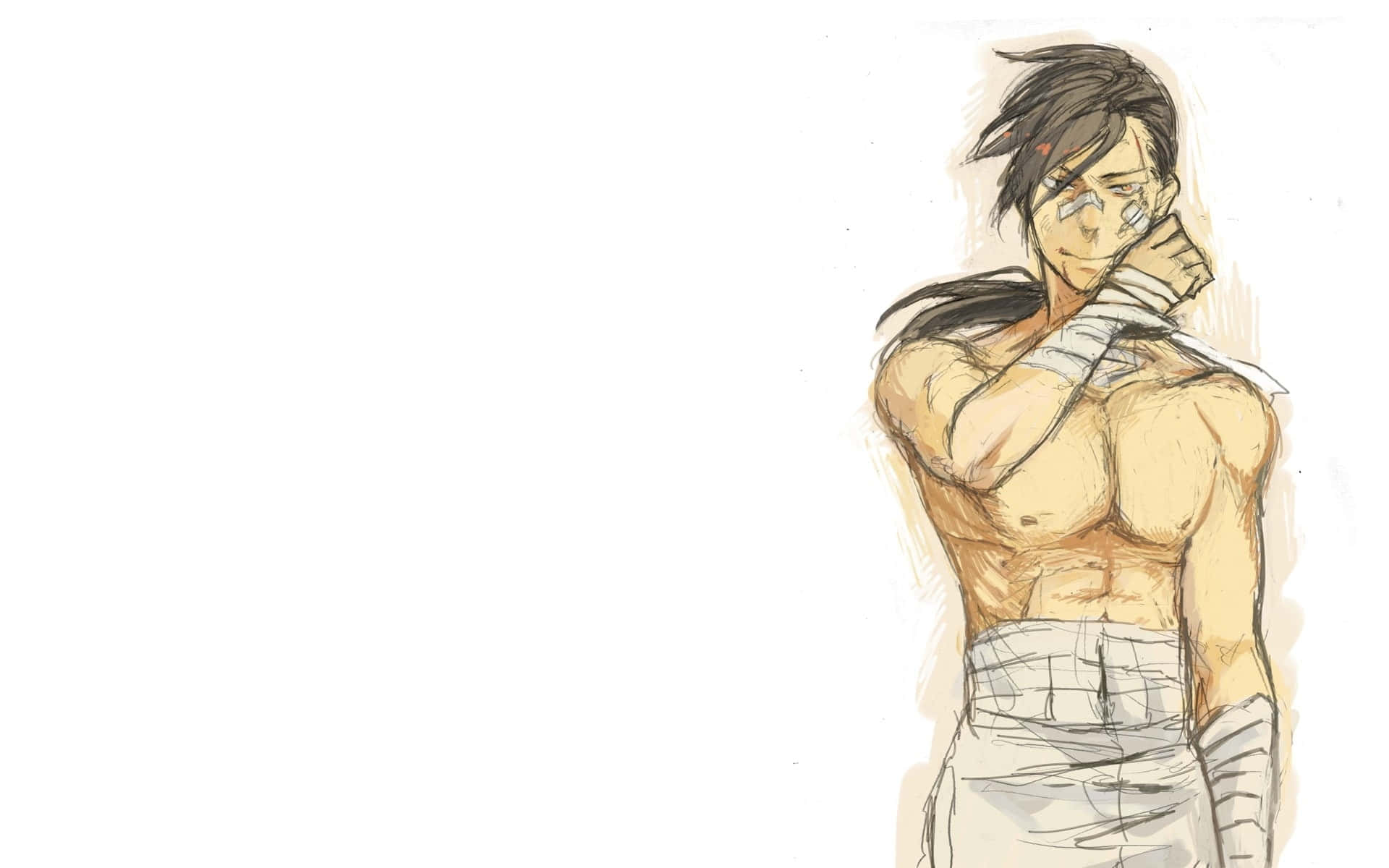 Ling Yao, the cunning prince from Fullmetal Alchemist series Wallpaper