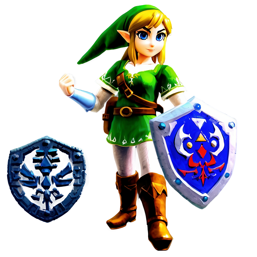 Download Link And Zelda Png 05212024 | Wallpapers.com