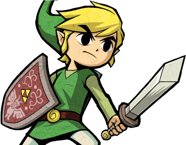 Link Classic Pose Zelda Series PNG