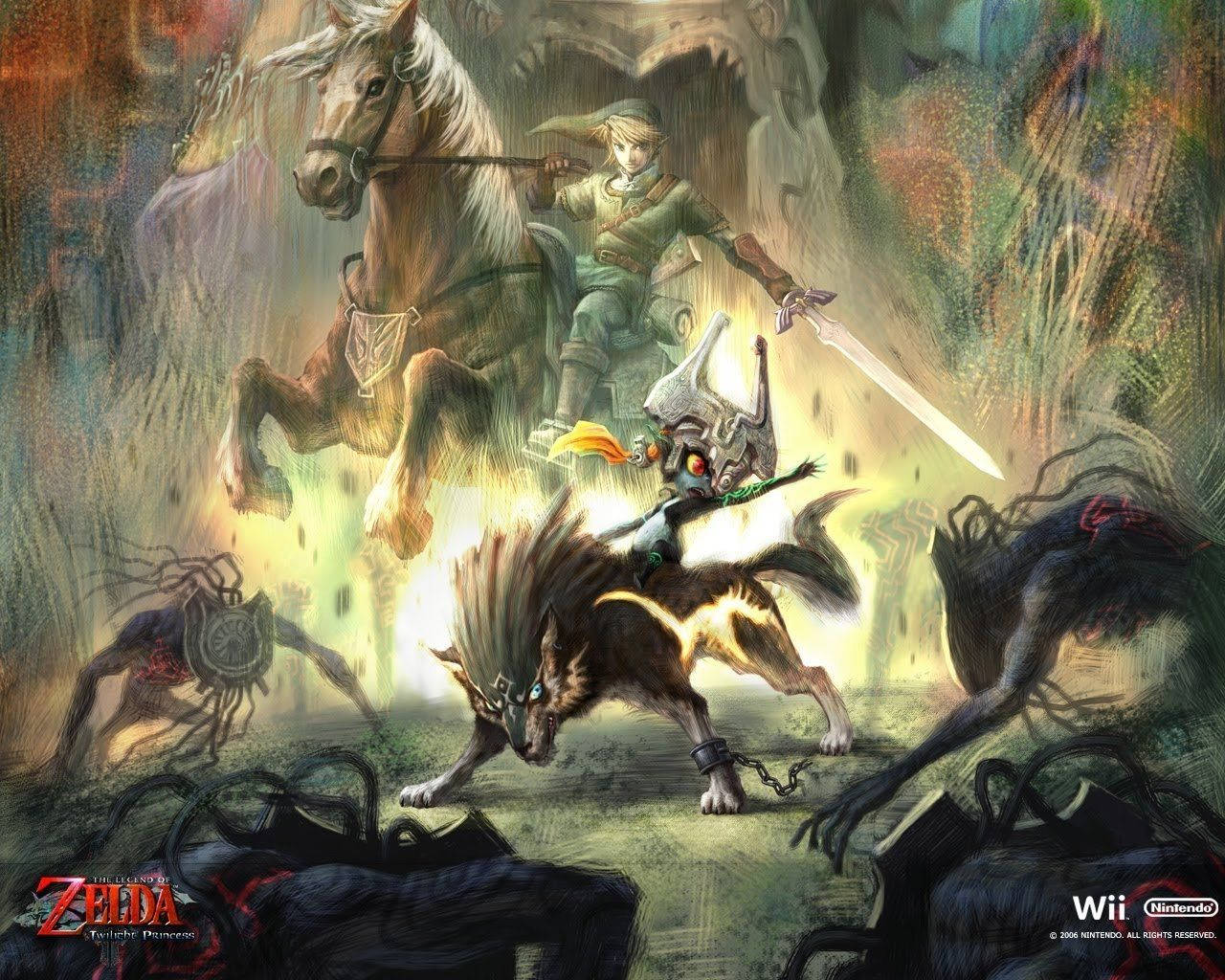 Picture of Link, a legendary figure in the Zelda Universe Wallpaper