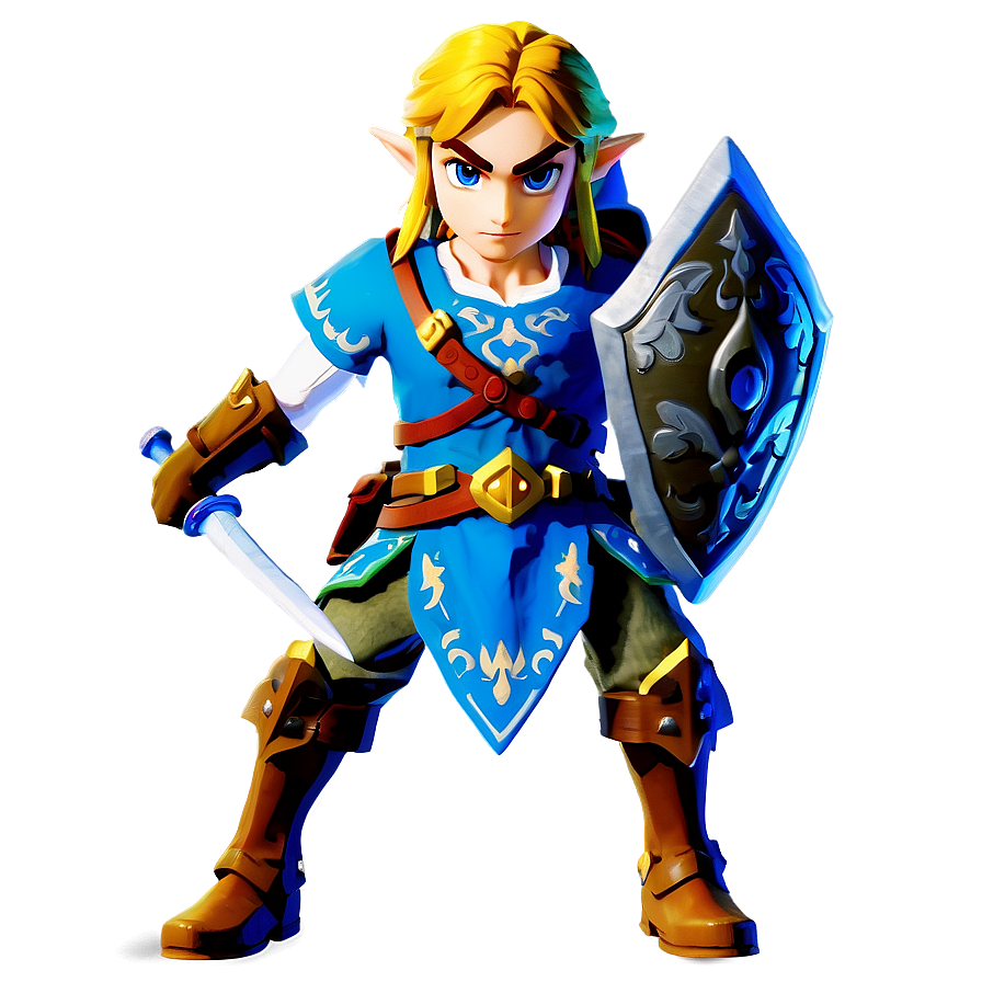 Link In Botw Armor Png 05212024 PNG