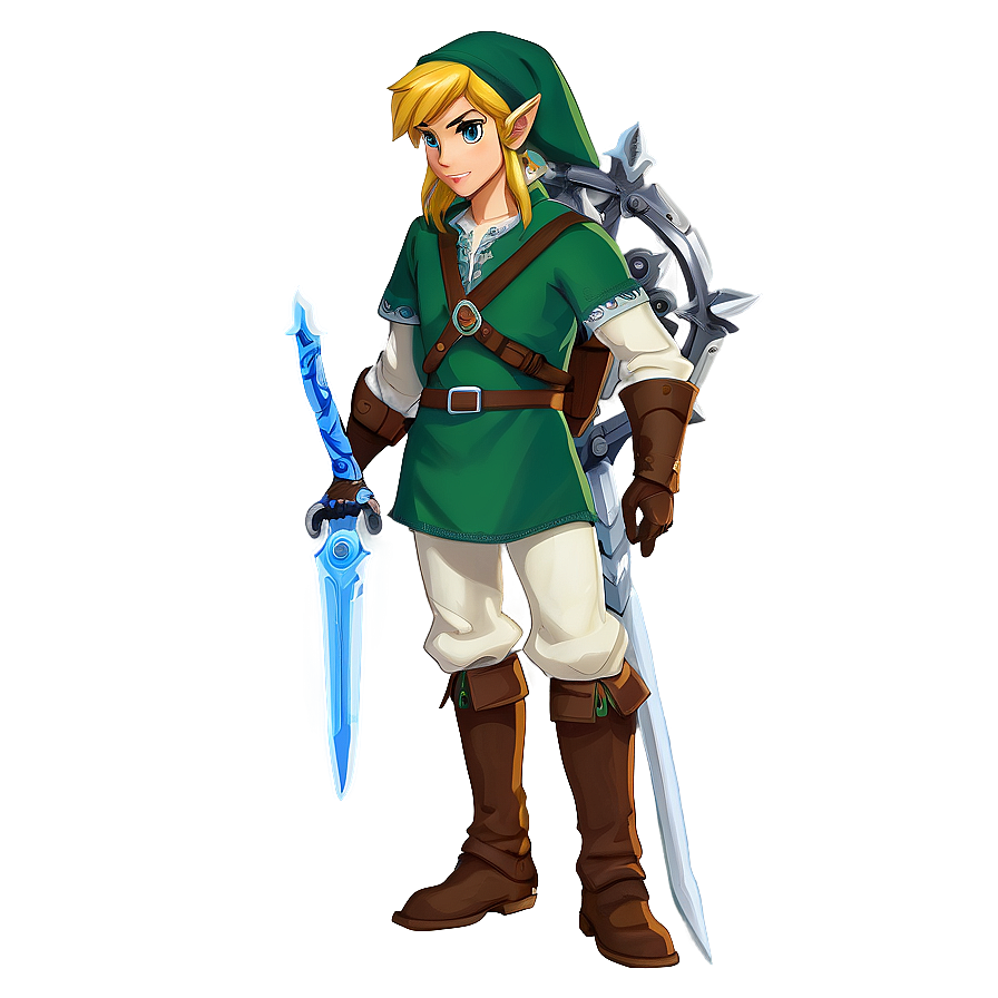 Link In Snowquill Gear Png Sgk PNG