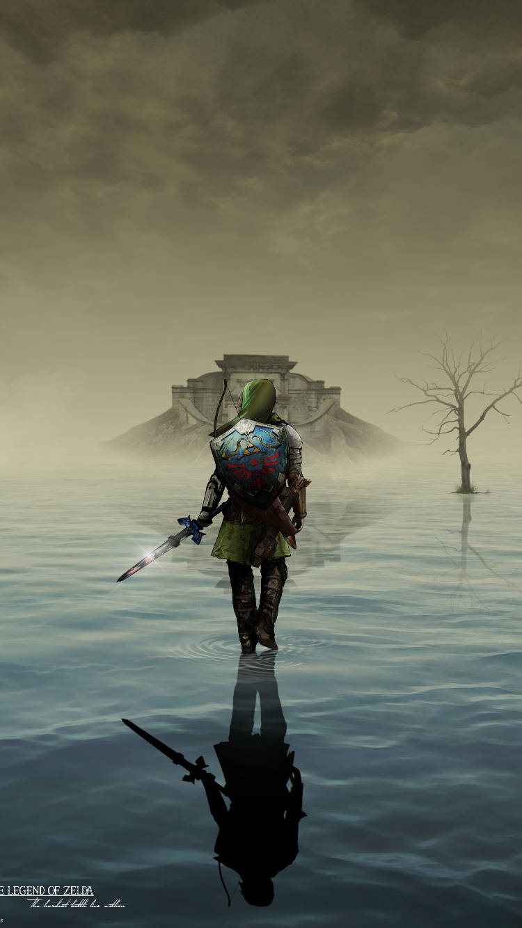 Journey Through Hyrule With Link Wallpaper